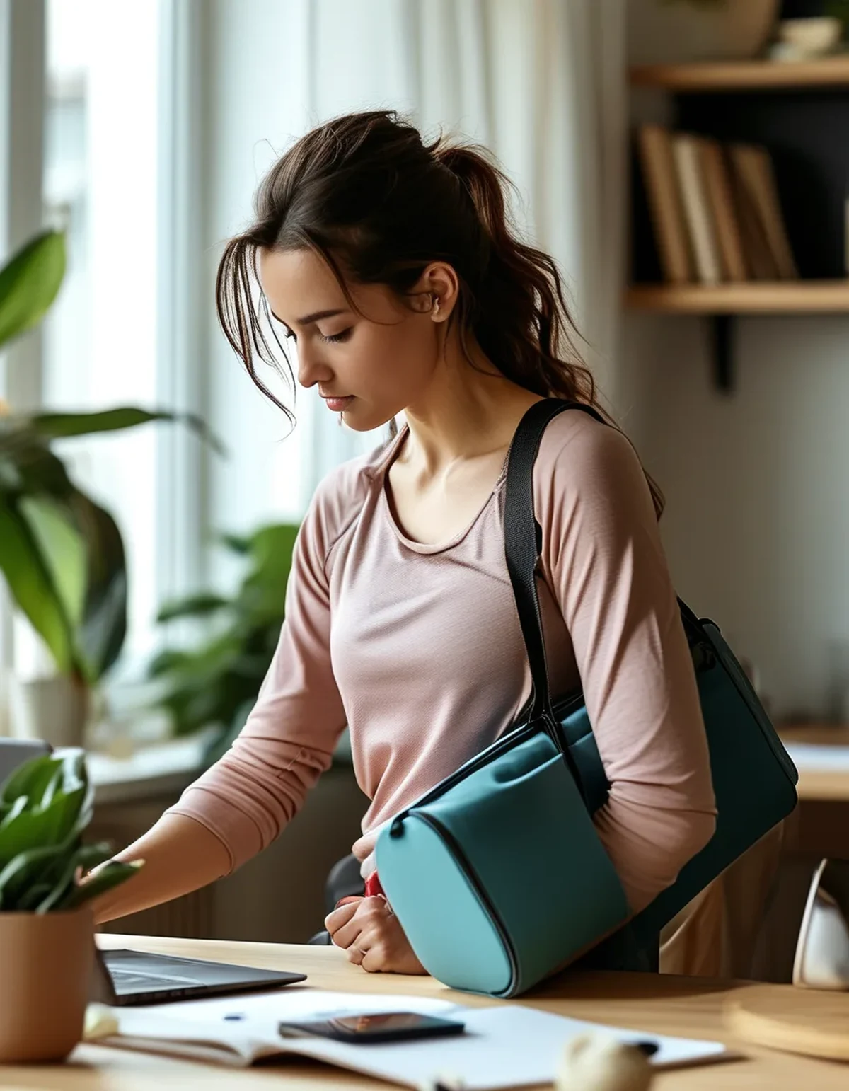 How to Pack a Gym Bag That Fits Under Your Desk
